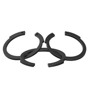 M1308/JV 反向孔用弹性挡圈内卡卡簧C型挡圈开口弹簧孔卡环65锰钢