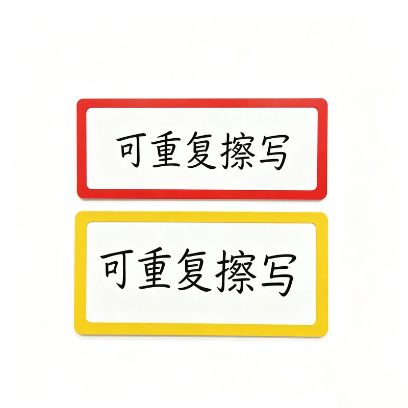 【送笔】磁吸标签牌重复擦写贴