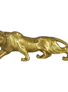 纯铜老虎摆件办公室铜老虎装饰品家居饰品生肖虎工艺品虎礼品摆件