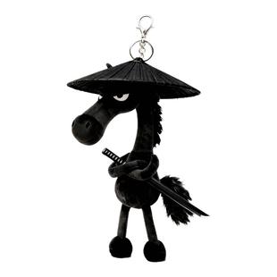 2026火爆马年吉祥物天选黑马钥匙扣公仔小马挂件高颜值包包挂饰女