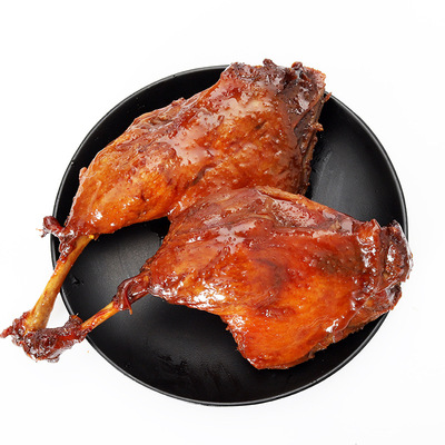 香辣卤味大鸭腿休闲解馋健身零食小吃开袋即食熟食夜宵充饥下酒菜