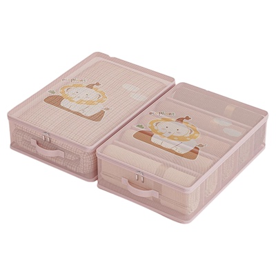 可视网纱四件套收纳袋