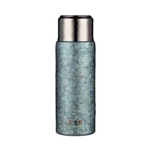 希诺纯钛双层保温杯高颜值大容量男女士家用高端带杯盖户外水杯子