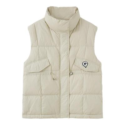 2024年秋季新款女装时尚简约简约蓬松自由叠穿羽绒马甲OD2Y20208S