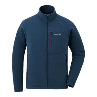 日潮跑腿Montbell蒙贝欧男外套冲锋衣内胆舒适 1114432抓绒衣