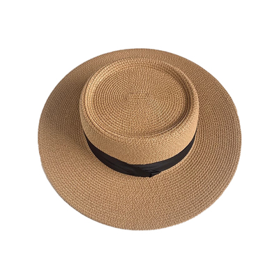 法式平顶防晒草帽|超1900人收藏