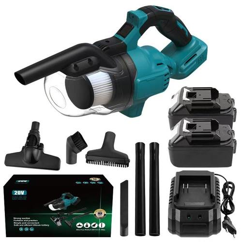 跨境热销无线锂电吸尘器锂电便携式吸尘用吸力手持车载家用多功能