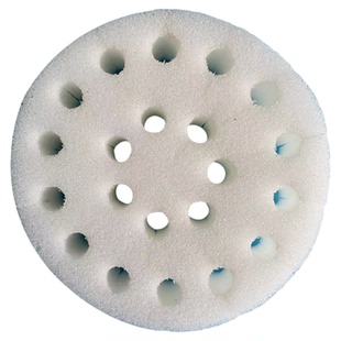 水培定植海绵扦插棉定植篮无土栽培蔬菜育苗块圆形护根器气雾种菜