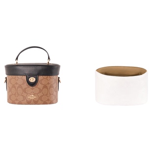 适用coach蔻驰kay20老花盒子包杜邦纸超轻防水包内胆包中包收纳包