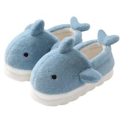 毛毛绒踩屎感德国棉拖鞋秋冬款