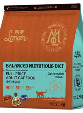 朗亲全价冻干猫粮试吃鱼肉鸡肉蓝猫美短成猫幼猫全阶段猫主粮5斤/
