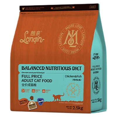 朗亲全价冻干猫粮鱼肉鸡肉蓝猫美短成猫幼猫全阶段猫主粮5斤/10斤