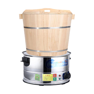 饭团蒸饭木桶商用大号套装蒸桶台湾糯米饭摆摊饭店蒸桶木甑子神器