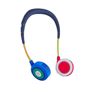 挂脖风扇日本wfan超长续航静音夏日无叶便携式懒人随身夏天