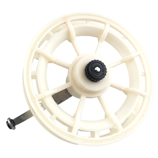 全塑料八卦轮 手拨轮 绕线轮 双轴承 风车轮纺线轮渔轮鱼竿配件