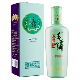 【天猫u先】毛铺玉荞酒苦荞酒48度100ml单瓶装白酒基酒正品小酒