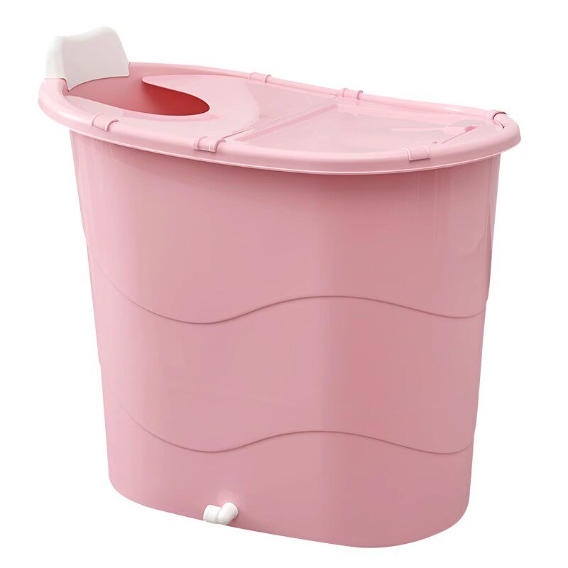 【新款】成人泡澡桶家用大号塑料小户型浴缸全身沐浴盆加厚洗澡桶