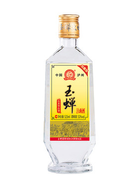玉蝉老酒大曲光瓶525ml口粮白酒