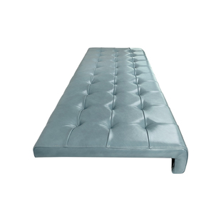 定做科技布坐垫靠背卡座软包定制换鞋凳皮垫子折角拉扣拉点座垫