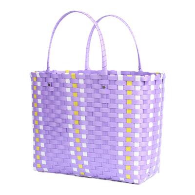 手工编织菜篮子藤编筐大容量塑料