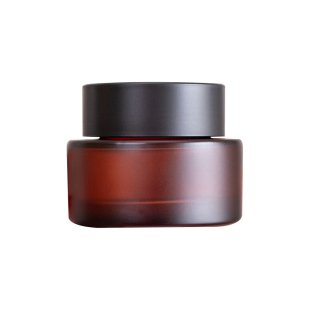 高档加厚玻璃膏霜瓶优质无铅玻璃30克50g面霜瓶膏状旅行分装空瓶