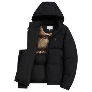【高充绒】与狼共舞可拆卸连帽羽绒服男2025冬季新款科技保暖外套