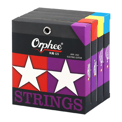 orphee奥路菲电吉他琴弦火枪系列