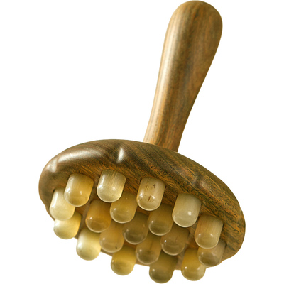 初心羊角带脉经络刷礼盒装