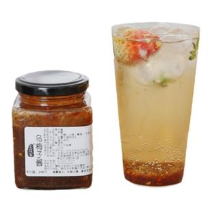 甜甜的乌梅子酱 初恋的味道 桂花乌梅子无添加剂 290克包邮老饶家