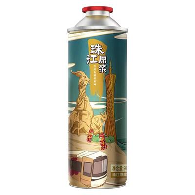 珠江原浆啤酒980mL×6罐装