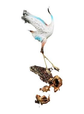 吉善缘铜仙鹤摆件家居客厅