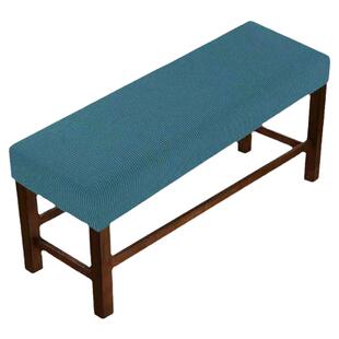 万能弹力皮布艺长凳套罩床尾凳换鞋凳套子钢琴凳防尘罩简约现代