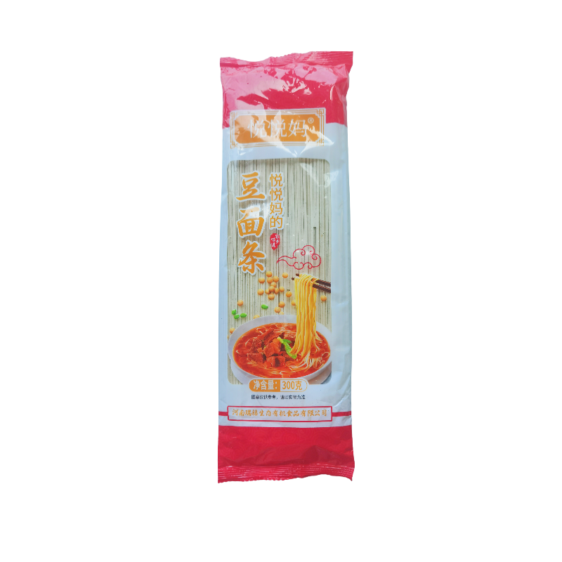 悦悦妈河南特产黄豆面条300g装