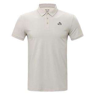伯希和Polo衫男款春夏新款速干透气抑菌T恤抗皱修身休闲商务短袖