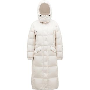 LINCCHIC金羽杰长款羽绒服女款冬季新款都市机能防风羽绒服8169