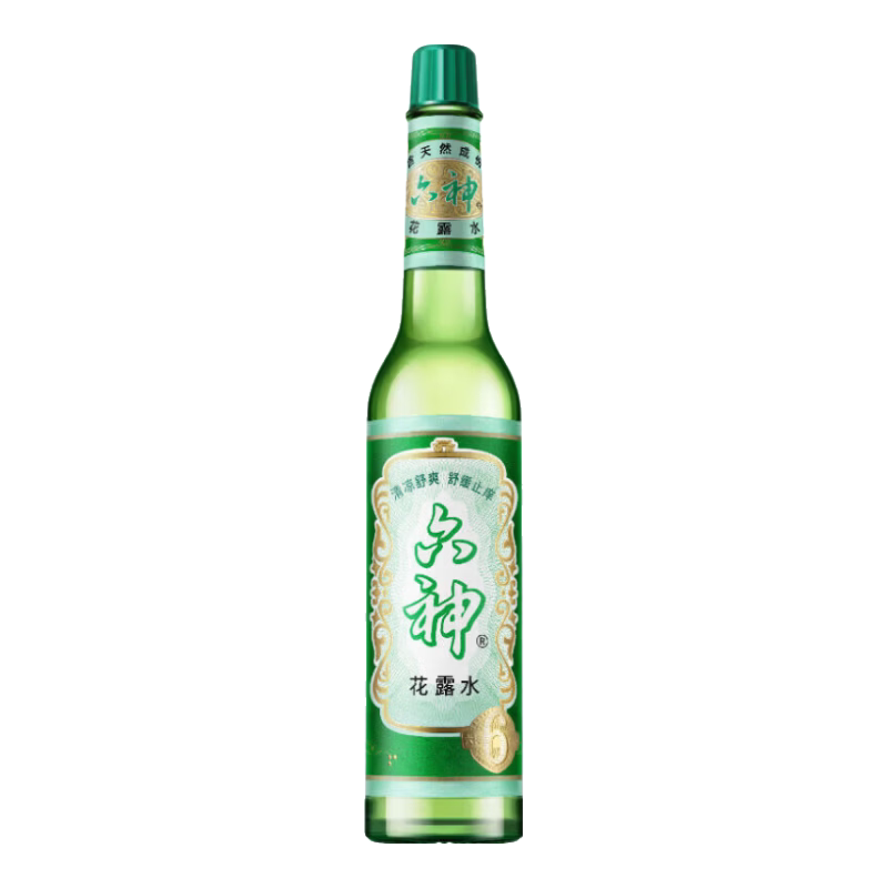 六神花露水195ml*30瓶老式玻璃瓶清凉舒爽舒缓止痒夏天用整箱正品