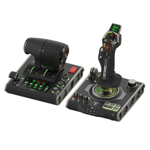 乌龟海岸V1F-Deck霍尔游戏摇杆模拟专业飞行控制器战斗机操纵杆PC