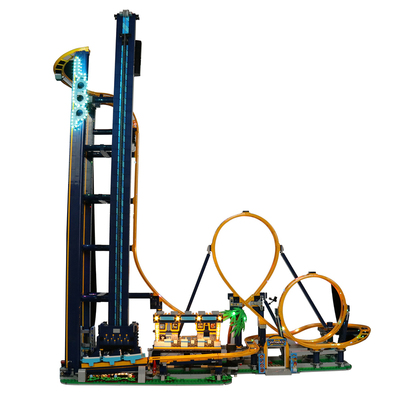 适用乐-高10303翻滚过山车灯饰