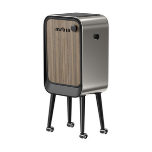 麦桶桶智能感应垃圾桶家用2025新款客厅厨房高脚电动高颜值大号