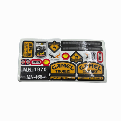 莽牛模型D90遥控越野车原车贴纸