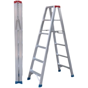 永光铝梯701系列铝合金梯焊接梯加宽折叠工程梯双侧梯铝焊人字梯