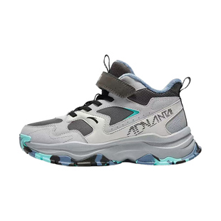 新款安踏儿童二棉鞋男童棉鞋加绒2025冬季保暖男孩加厚防滑运动鞋