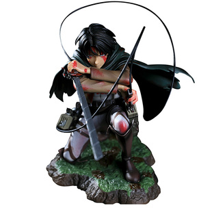 进击的巨人手办周边利威尔阿克曼动漫手办二次元兵长模型生日礼物