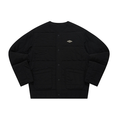 umbro茵宝官方运动新款保暖休闲山系风按扣无领珩缝男款棉服外套