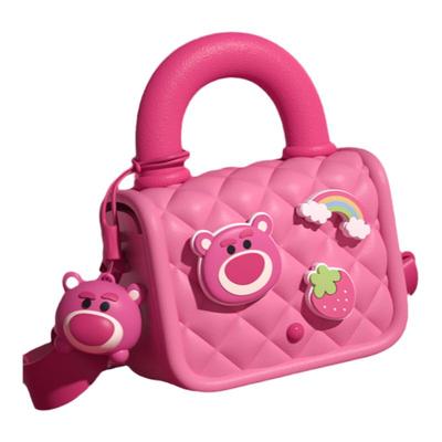 女孩儿童生日礼物女童草莓熊包包