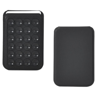 magsafe吸盘手机磁吸卡包一体支架可插卡多功能皮卡套墙上玻璃镜子吸附背贴适用iPhone17卡夹16pro地铁卡15壳