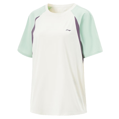 LI-NING李宁女子运动休闲短袖T恤ATSV132-5