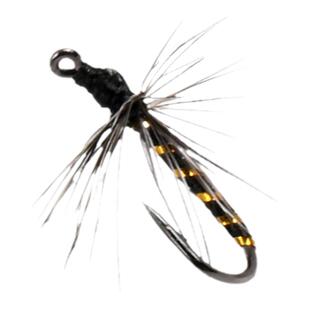 蓑羽毒刺飞蝇钩套装格里菲斯瓜子亮片毒蚊微物路亚饵白条马口钓组