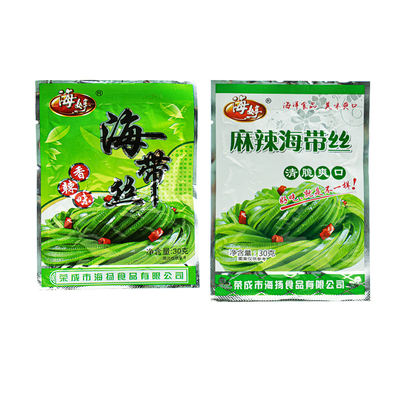 麻辣海带丝开袋即食下饭菜香辣独立小包装袋装威海特产解馋整箱