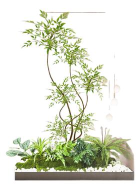 组合花树仿真植物造景生布